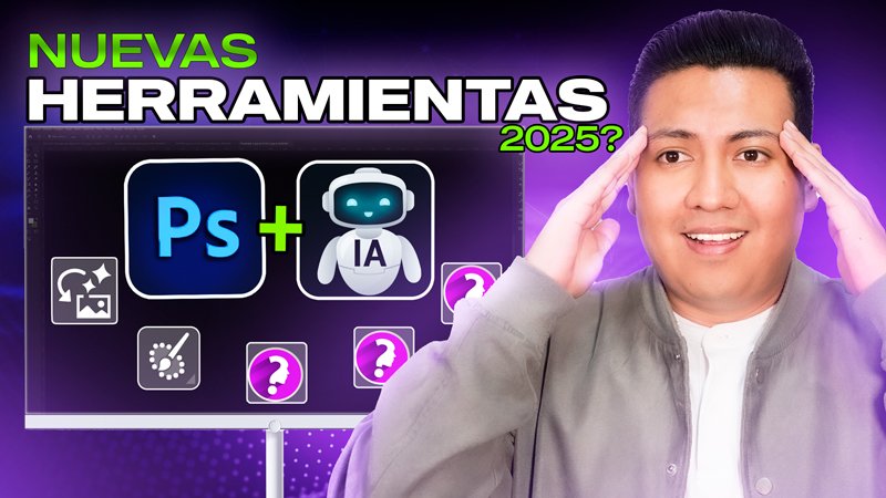 nuevas herramientas de ia en photoshop 2025